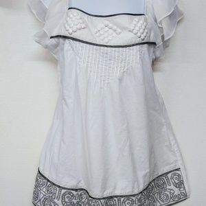 Twenty One Med White Top